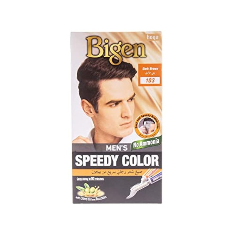 Bigen 103 Tinte Para Caballero, Castaño Oscuro