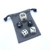 Luck Lab Backgammon Pearl Dice Set - 22 mm Doubling