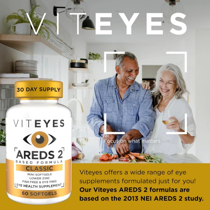 Viteyes Areds 2 Frmula Clsica Macular Salud 60 Cpsulas