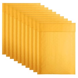 Haobase 10Pcs Padded Bubble Envelopes Bags Postal Wrap Envelope (21×30+4)