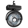 REENUO Portable Camping Fan, Small Tent Fan with Hanging Hook,