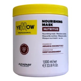 Alfaparf Milano Yellow Professional Mascarilla Nutritive Mask Bomba Nutritiva Al Cabello 1000 mL