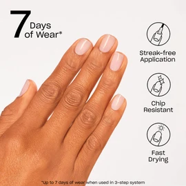 OPI Nail Lacquer Baby, Take a Vow | Sheer Soft Pink Crème Chip Resistant Nail Polish | Fast Drying, Streak Free