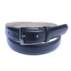 Nagasawa Belt Industry Ultimate Genuine Leather Stretch Belt, Black