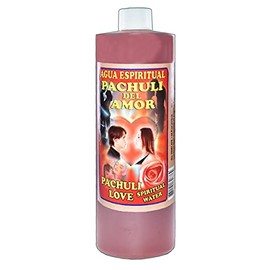 1 BOTTLE PATCHOULI LOVE SPIRITUAL WATER-PACHULI DEL AMOR AGUA ESPIRITUAL 16OZ - MAGICK PAGAN