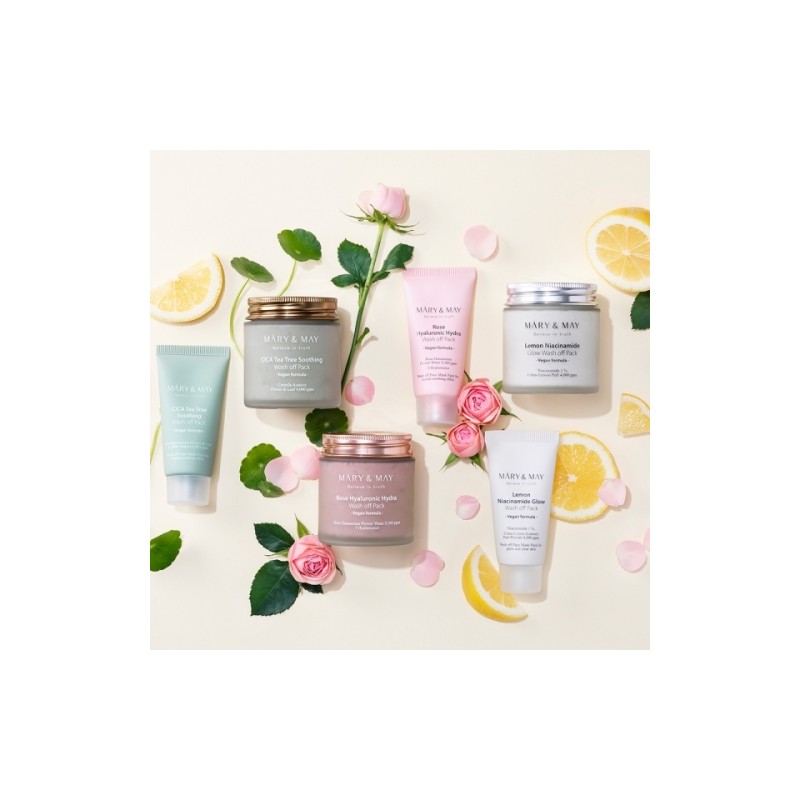 Mary&May [Mary&May]*mini* CICA TeaTree Soothing Wash off Pack 30g