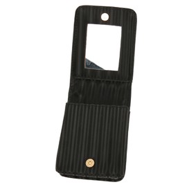 Makeup Lipstick Case Portable Large Capacity Practical Multifunctional Cosmetic Pouch with Mirror for Outdoor Travel