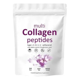 Colágeno En Polvo - Suplemento En Bolsa 454g                                                                                                          