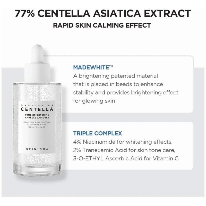 Centella Tone Brightening Capsule Ampoule 30ml - Skin1004 Momento De