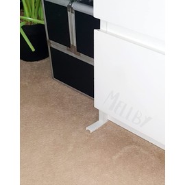 (Pack of 25) (White) Furniture Levelers Alignment Shim Wedge Strips Customizable Rated Break Plastic Fence Panel Noise STOPPERS Stops RATTLING & Banging in The Wind