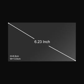 ApexMaker 7PCS Screen Protector Film 6.23' for Anycubic Photon Mono 4K, 9H Hardness, PET Material, High Clarity, Glossy Surface