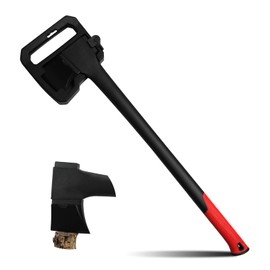 Camping Hatchet 28 Inch,Survival Hatchet Tactical for Wood Chopping and Kindling,Hatchet Axewith V Grind Blade, Lightweight Nylon Fiber Handle,for Outdoor Survival, Gardening, Hiking(M)