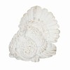 GALLERIE II Large Champagne White Turkey Figurine Fall Harvest Autumn