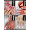 EBANKU EBANKU Dual Forms for Poly Nail Gel 288PCS Dual