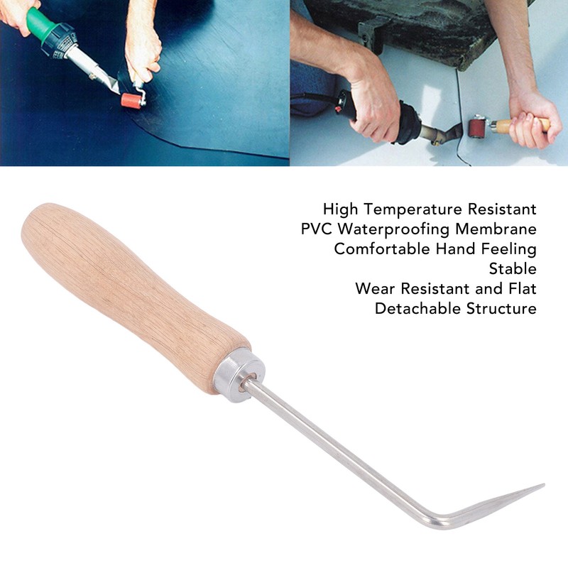 Weld Seam Crochet 6mm Diameter Wood Handle Hot Air Welding