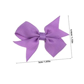 ORFOFE Metal Clip Dog Bows Dog Accessories for Grooming Topknot Bows Charming Patterns