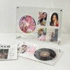 Acrylic Album, CD Display Stand, Photo Card Display Stand, Holds