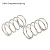TOP-VIGOR 10Pcs Compression Spring, 15mm OD,1mm Wire Size,25mm Free Length
