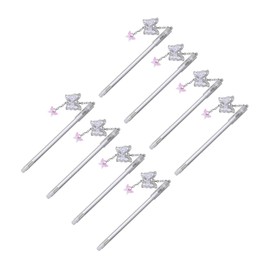 SEWACC 8pcs Glitter for Students Sequin Random Color for Journaling School Supplies Reusable Portable Writing Tools