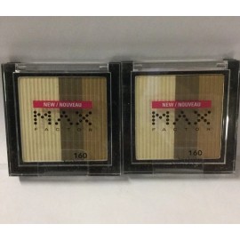 MAX FACTOR 2 X Max Factor Eyeshadow #160 Baja Bronze NEW.