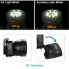 Headlamp Camera 1080P Adjustable IPX4 Waterproof Rechargeable Hands Free Head
