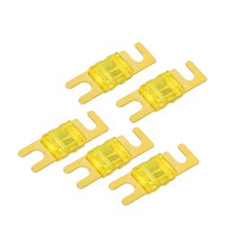 Motoforti 5pcs 20A AFS Mini ANL Fuses for Car Truck Motorcycle Boat Audio CDs Long-lasting