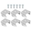Boxonly Rope Light Mounting Clips 50Pcs Wall Channel Mounting Holder