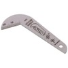 iuniq Stainless Steel Drill Bit Sharpening Gauge Double-sided Durable Double-sided