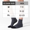 CS CELERSPORT 6 Pack Men's Ankle Socks with Cushion Athletic
