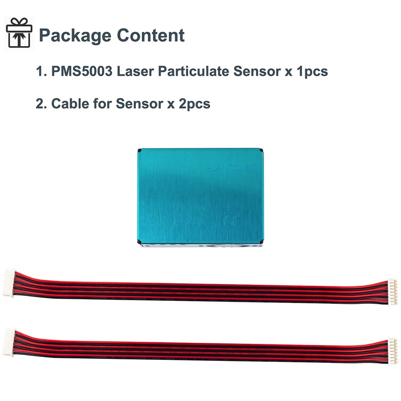 PMS5003 PM2.5 PM10 Air Quality Detection Sensor Digital Particle Concentration