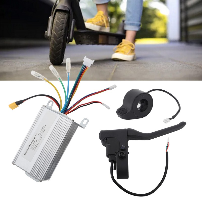 36V 350W Electric Scooter Motor Controller Kit Dashboard Digital Display
