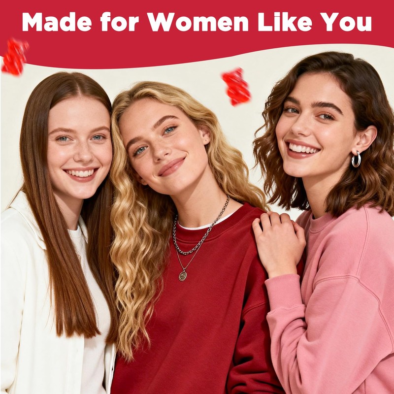 Iron Gummies for Women with Multivitamin, Iron Supplement for Women