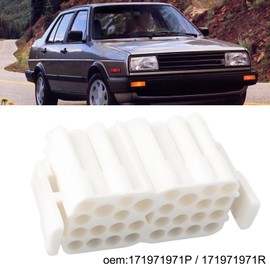 Micro Traders 2Pcs 29-Pin Car Engine Wiper Harness Loom 171971971P 171971971R Compatible with VW Compatible with Jetta