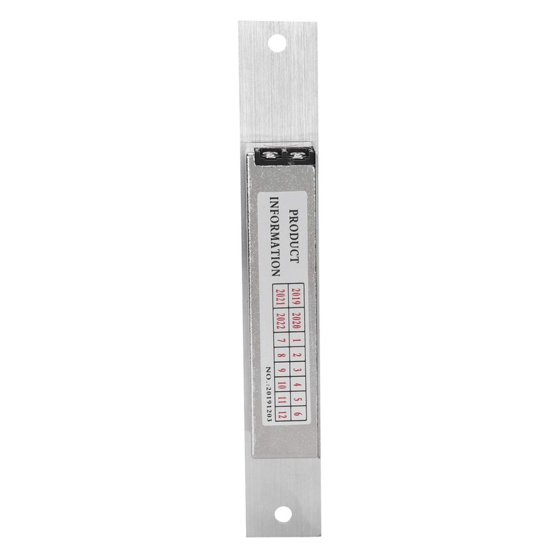 Electric Strike Door Lock, DC12V Narrow-Type Access Lock for Access