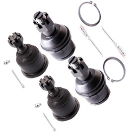 SCITOO 4pcs Front Suspension Kit Lower Upper Ball Joints Fit 2006-2008 For Dodge Ram 1500 4WD 8-Lug Wheels Extended MEGA Cab ONLY 2003-2010 For Dodge Ram 2500 4WD