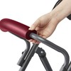 Medline Rollator Walker with Seat and Wheels, Durable Steel Frame