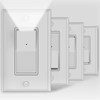 4Pack SOZULAMP 3 Way Light Switch with LED Night Light