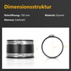 Flexible Rubber Sleeve 100 mm Rubber Coupling with 2 Stainless