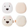 Momo's Workshop Cute Makeup Puff Set, Makeup Sponge + Powder