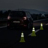 RoadHero 18 Inch [2 Pack] Collapsible Traffic Safety Cones, Lime