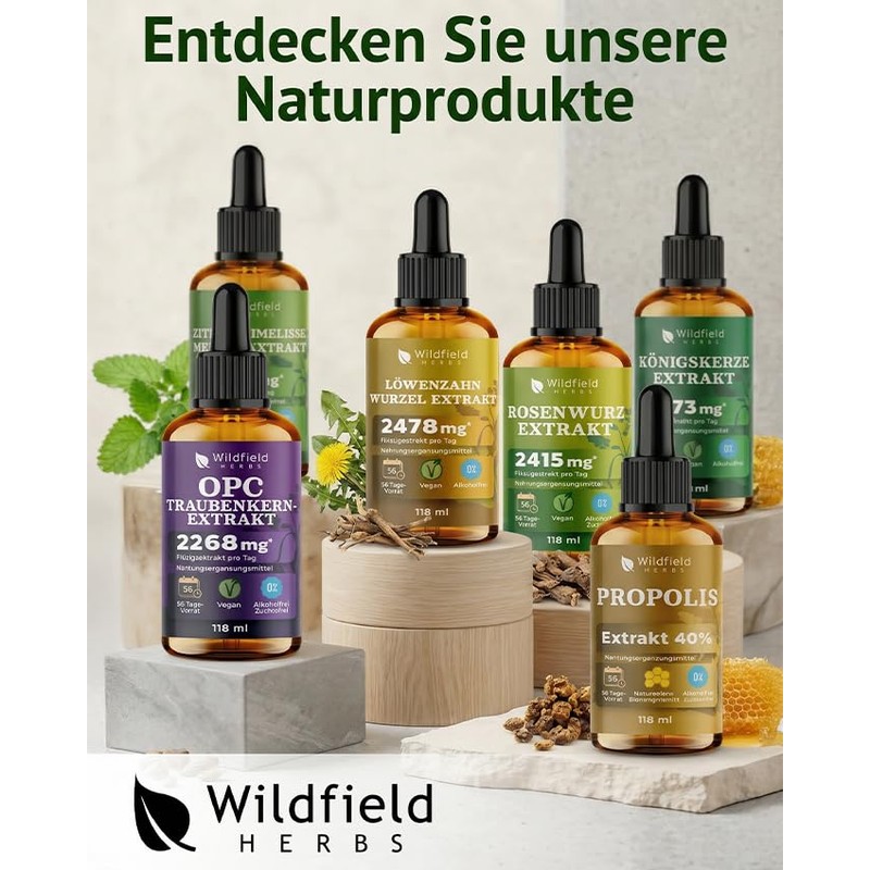 118 ml Dandelion Root Extract Drops - 2,478 mg Dandelion