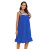 IZZY + TOBY - Camisón sin mangas para mujer, vestido