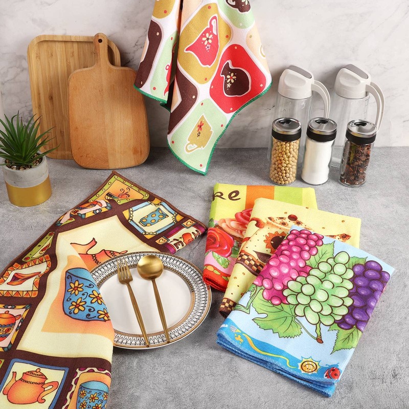 Autilify Tea Towels – 100% Cotton Kitchen Tea towels- Pack