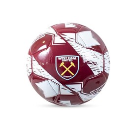 West Ham 26 Panel Size 5 Nimbus Ball Hy-Pro Officially Licesned West Ham Nimbus Football | Hammers, Size 5, 26 Panel, Training, Match, Merchandise, Collectible For Kids and Adults
