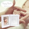 Happy Hands Small Double Frame Handprint Set for a Baby