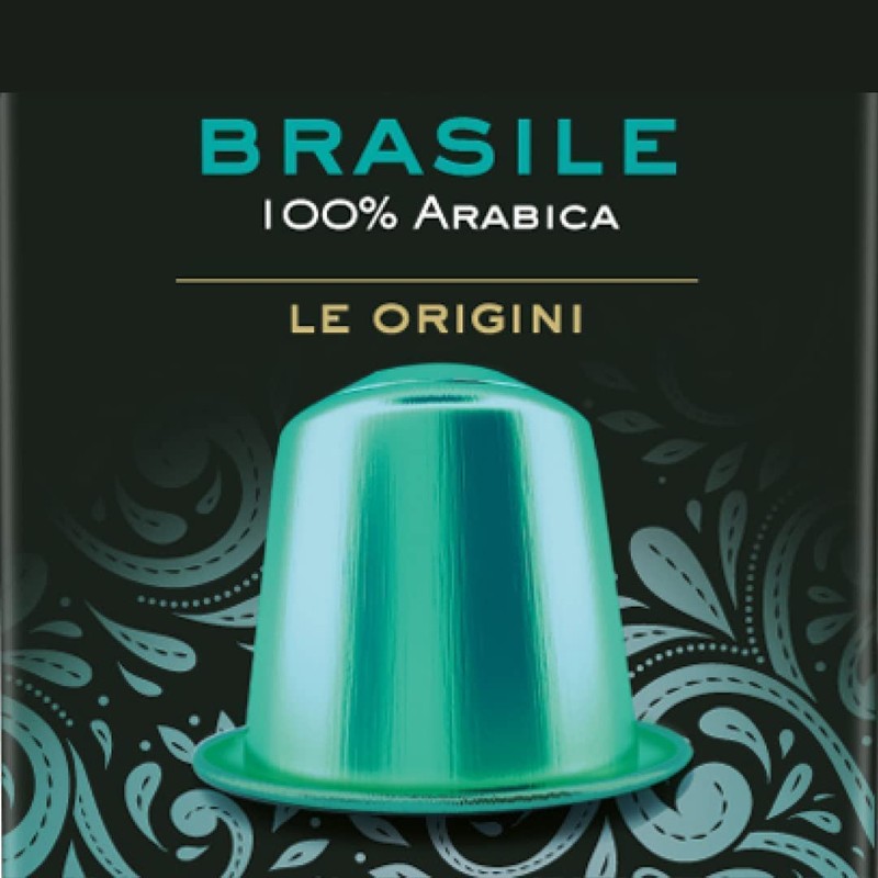 Segafredo Zanetti 10 Nespresso Compatible Capsules Brazil