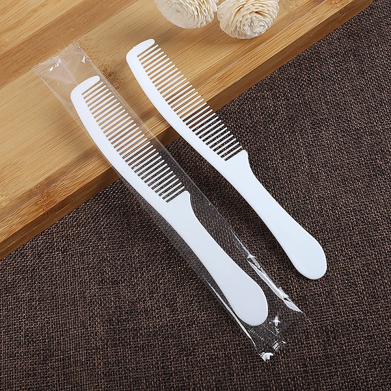 Disposable Combs Bulk, Individually Wrapped for Hotel, Airbnb, Homeless (Pack