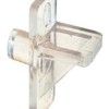 Prime-Line 241946 Shelf Support Peg, 1/4 In., Plastic Construction, Clear