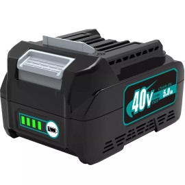 SKYON 40 Volt 5Ah Battery for Makita 40V XGT Battery 5.0Ah 200Wh BL4050 BL4050F - 1 Pack 5.0Ah BL4050 Battery