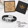 CheersLife Men's Bracelet Christmas Gifts For Men An My Husband